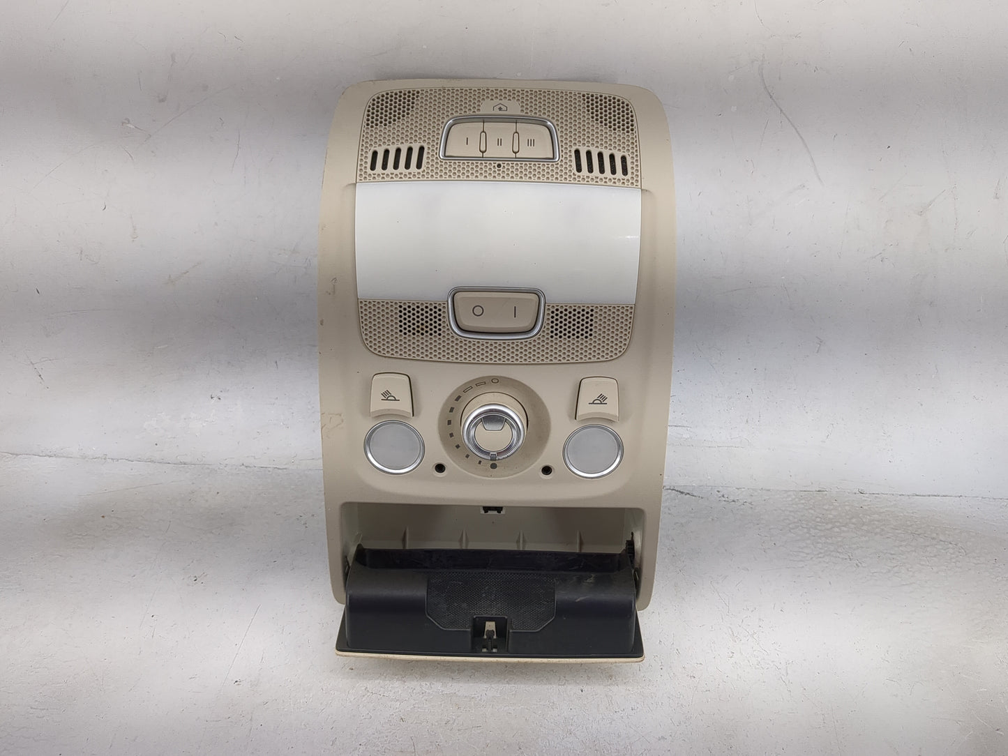 2009-2016 Audi A4 Overhead Roof Console Beige - Oemusedautoparts1.com
