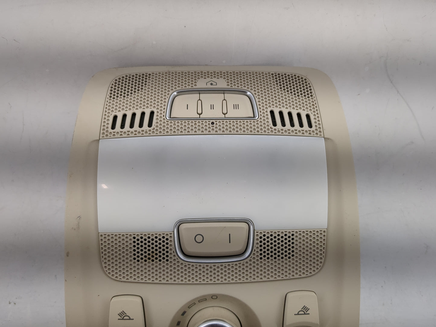 2009-2016 Audi A4 Overhead Roof Console Beige - Oemusedautoparts1.com