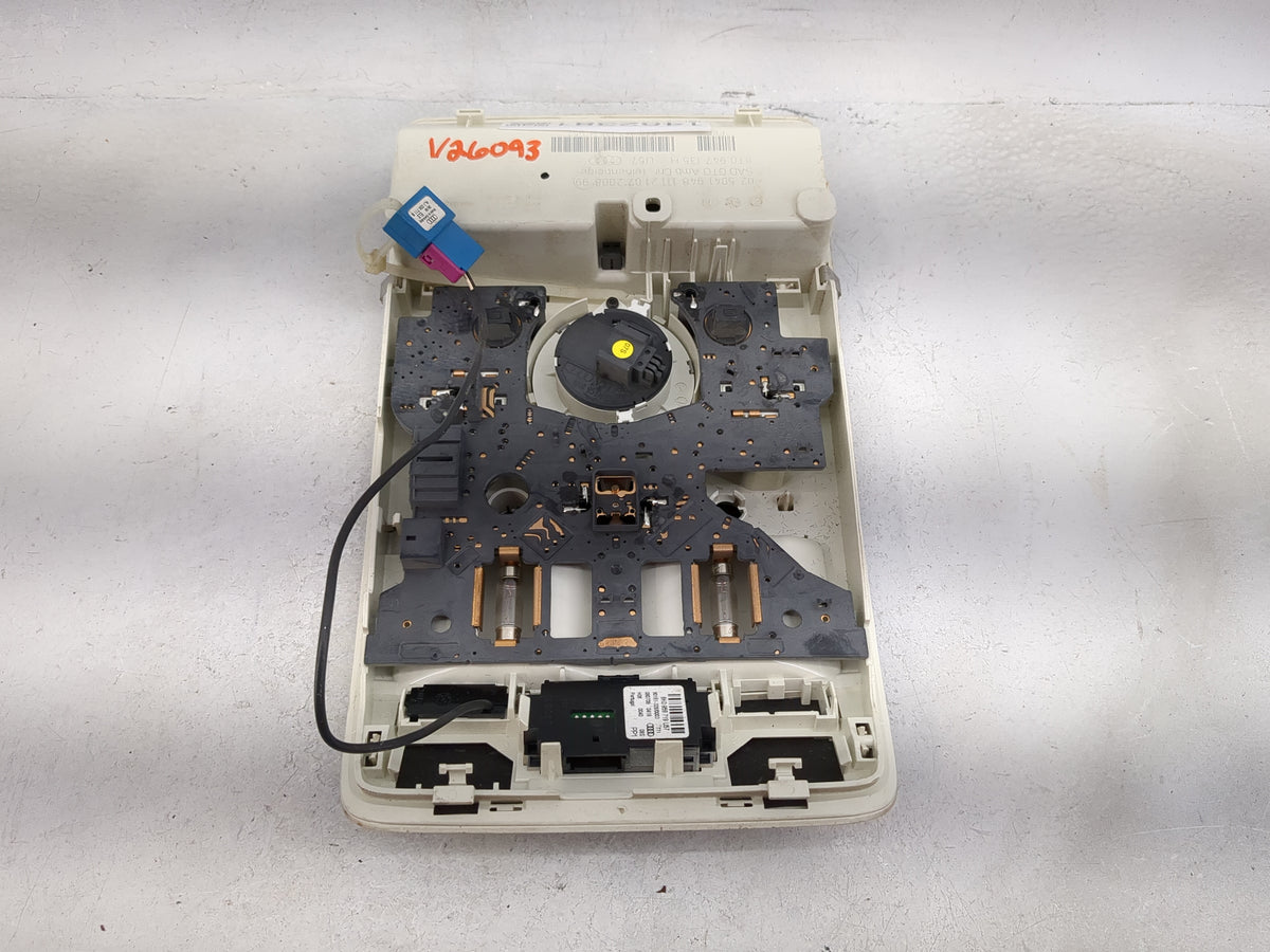 2009-2016 Audi A4 Overhead Roof Console Beige - Oemusedautoparts1.com