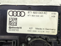 2009-2012 Audi A4 Climate Control Module Temperature AC/Heater Replacement P/N:8T1820043AC A2C53307435 Fits OEM Used Auto Pa