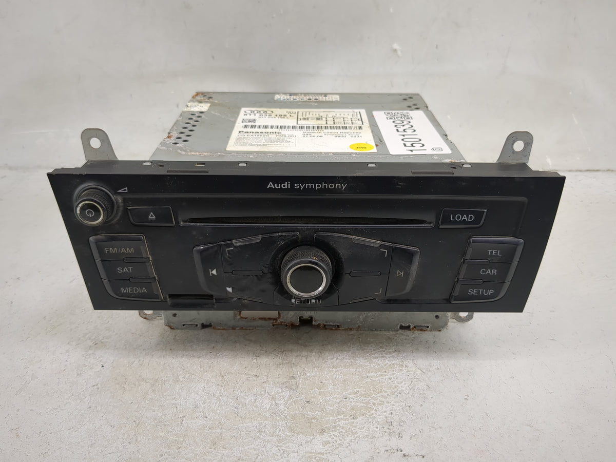 2009 Audi A4 Radio AM FM Cd Player Receiver Replacement P/N:8T1035195L CQ-EA1862G Fits OEM Used Auto Parts - Oemusedautopart