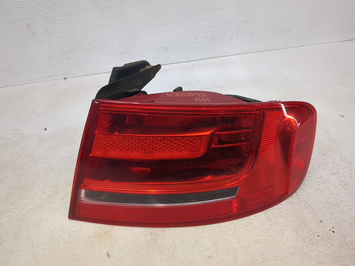 2009-2012 Audi A4 Tail Light Assembly Passenger Right OEM P/N:8K5945096 00968808889 Fits Fits 2009 2010 2011 2012 OEM Used A
