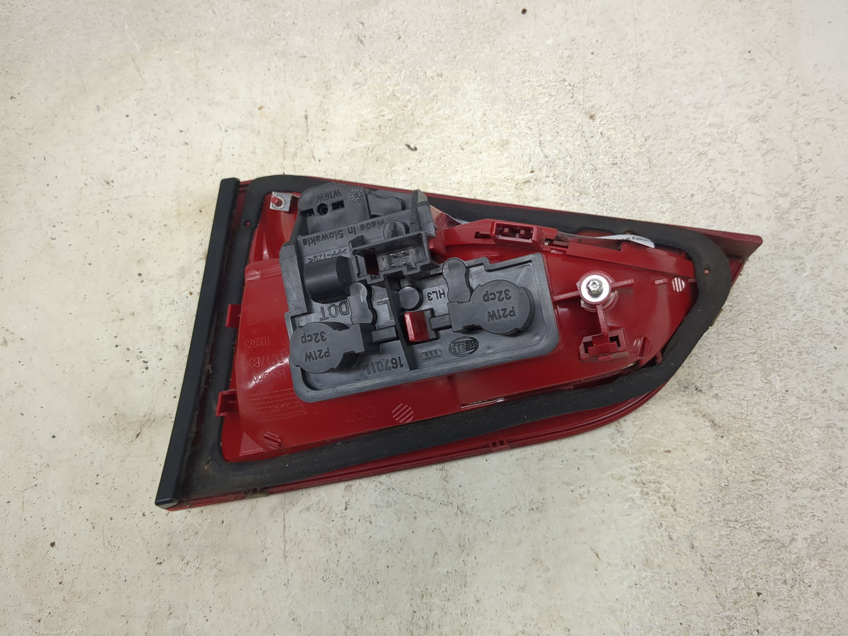 2009-2012 Audi A4 Driver Left Side Deck Lid Mounted Tail Light 1513556 - Oemusedautoparts1.com