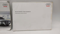 2009 Audi A4 Owners Manual Book Guide OEM Used Auto Parts - Oemusedautoparts1.com