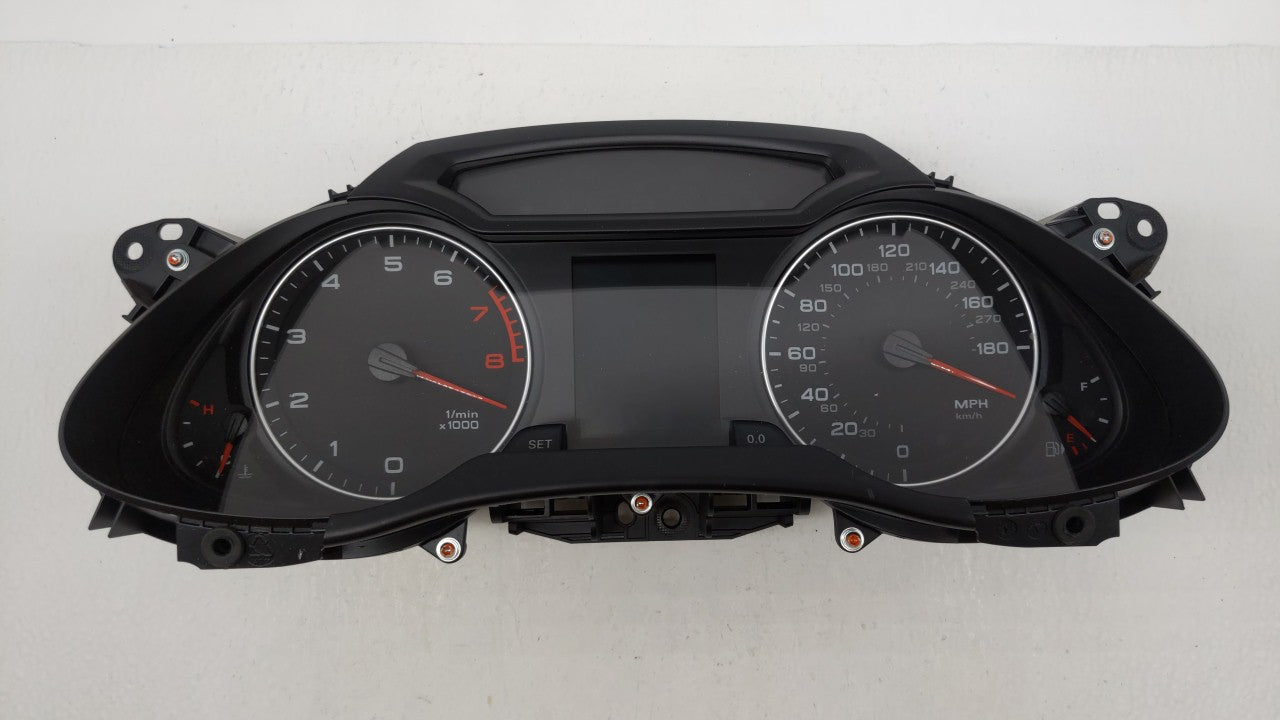 2009 Audi A4 Instrument Cluster Speedometer Gauges P/N:8K0 920 980 B Fits OEM Used Auto Parts - Oemusedautoparts1.com