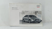 2009 Audi A4 Owners Manual Book Guide OEM Used Auto Parts - Oemusedautoparts1.com