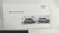 2009 Audi A4 Owners Manual Book Guide OEM Used Auto Parts - Oemusedautoparts1.com