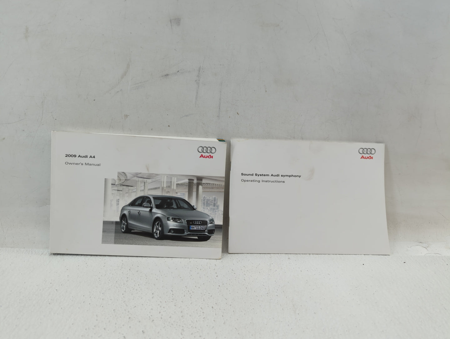 2009 Audi A4 Owners Manual Book Guide OEM Used Auto Parts - Oemusedautoparts1.com