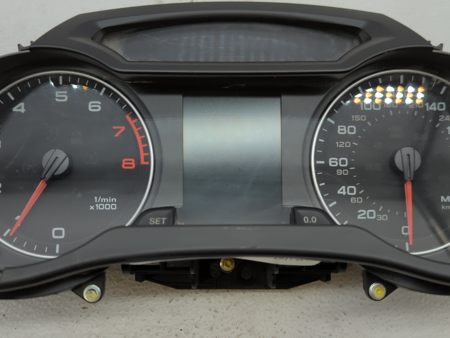 2009 Audi A4 Instrument Cluster Speedometer Gauges P/N:555.001.620.5 Fits Fits 2004 2005 2006 OEM Used Auto Parts - Oemuseda