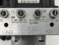 2009 Audi A4 ABS Pump Control Module Replacement Fits Fits 2010 2011 2012 OEM Used Auto Parts - Oemusedautoparts1.com