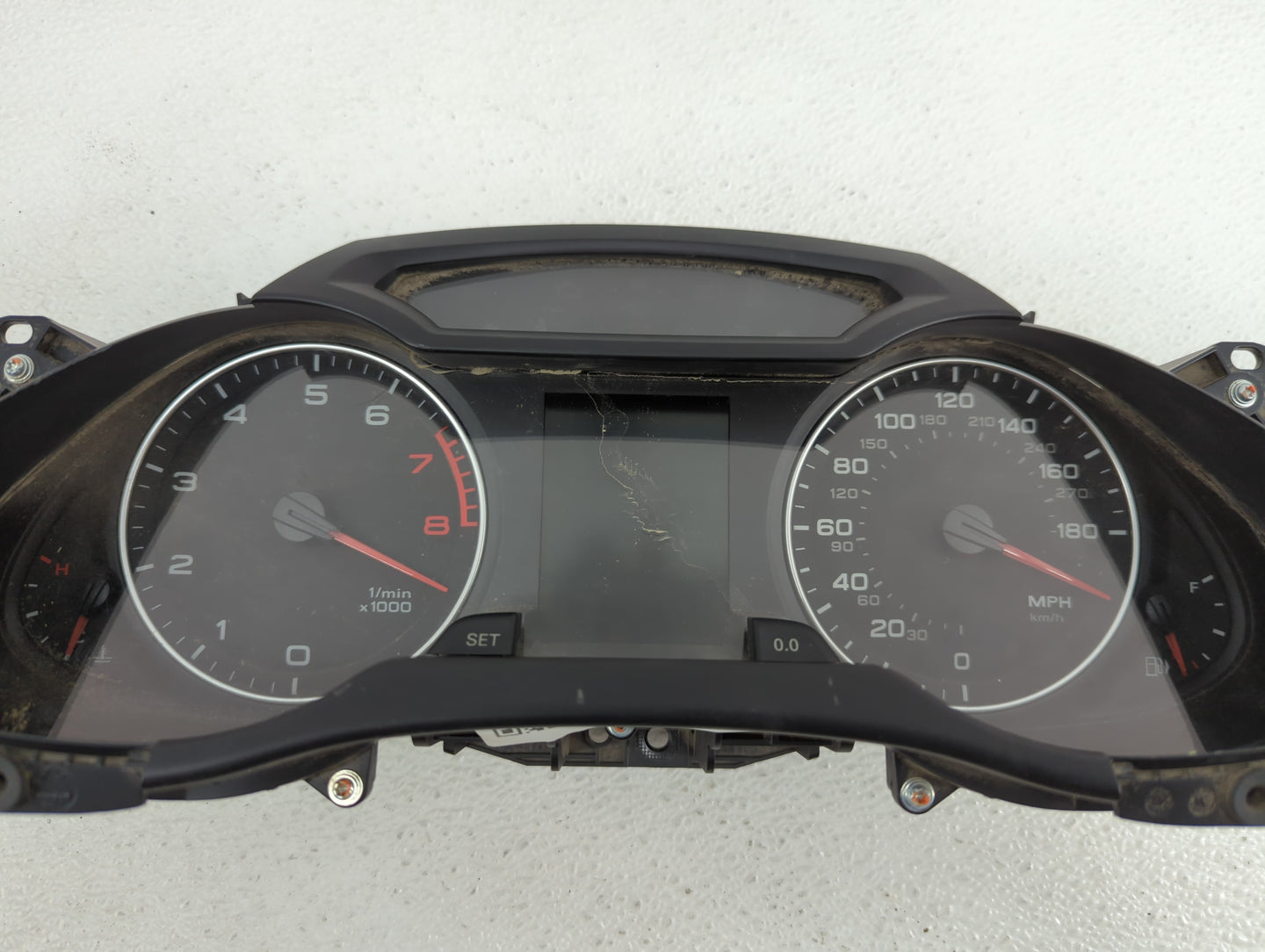 2009 Audi A4 Instrument Cluster Speedometer Gauges P/N:8K0 920 950 A 8K0920950A Miles: Fits OEM Used Auto Parts - Oemusedaut