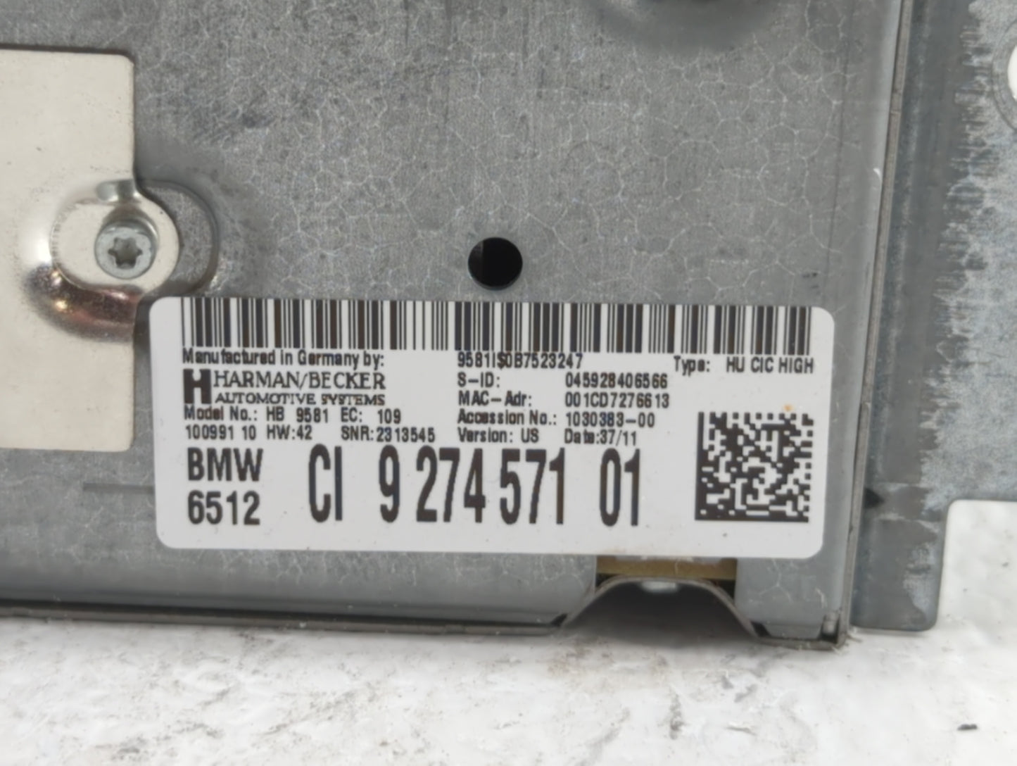 2009-2009 Audi A4 Am Fm Cd Player Radio Receiver - Oemusedautoparts1.com