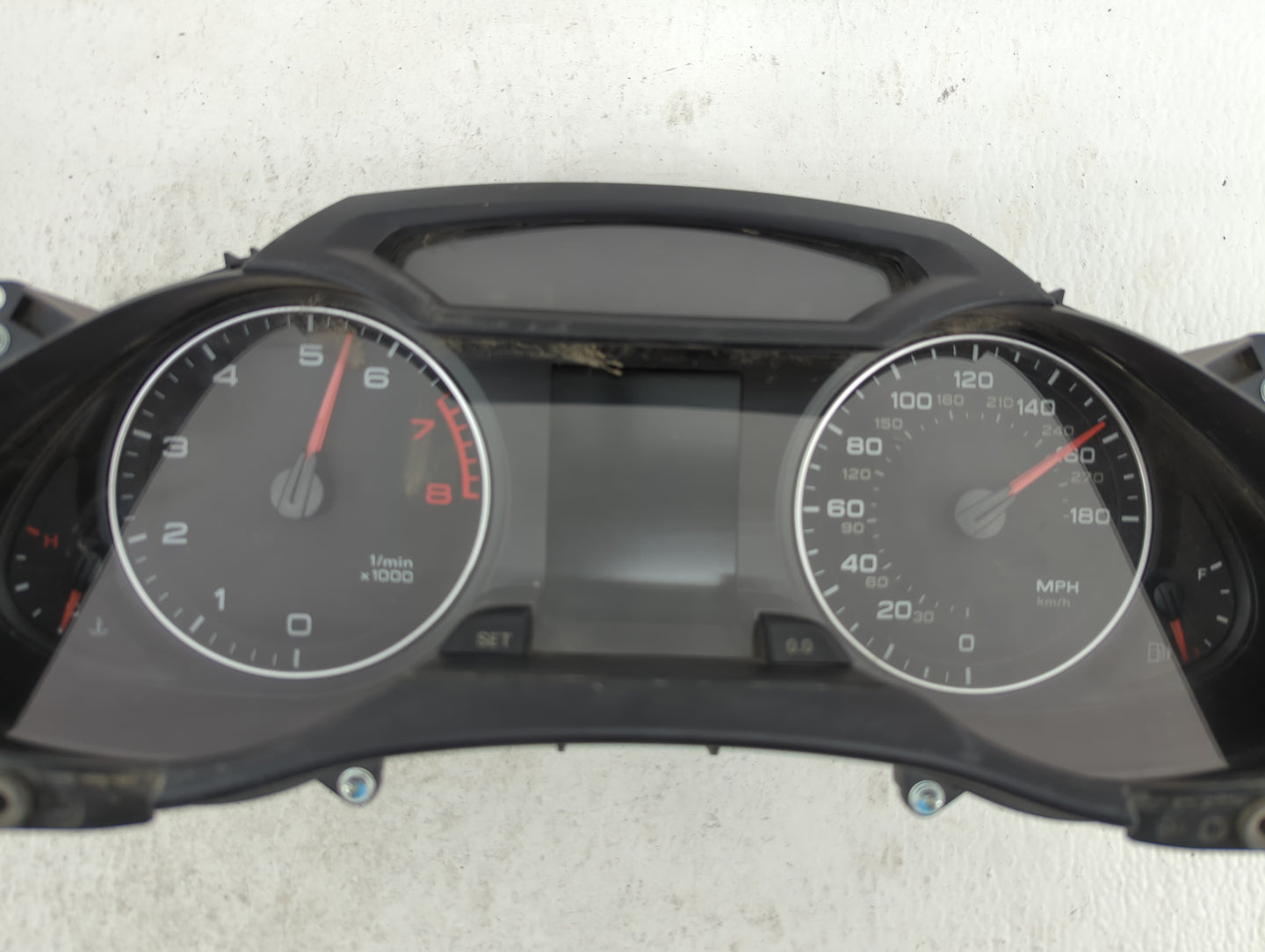 2009 Audi A4 Instrument Cluster Speedometer Gauges P/N:8K0 920 980 A Fits OEM Used Auto Parts - Oemusedautoparts1.com