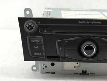 2009 Audi A4 Radio AM FM Cd Player Receiver Replacement P/N:8T1 035 195 L 8T1 035 195 AD, 8T1 035 186 R Fits OEM Used Auto Parts