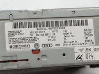 2009 Audi A4 Radio AM FM Cd Player Receiver Replacement P/N:4E0 919 887 M 8T1 035 186 R, 8T1 035 195 L, 8T1 035 195 AD Fits 