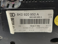 2009 Audi A4 Instrument Cluster Speedometer Gauges P/N:8K0 920 950 A 8K0920950A Fits OEM Used Auto Parts - Oemusedautoparts1