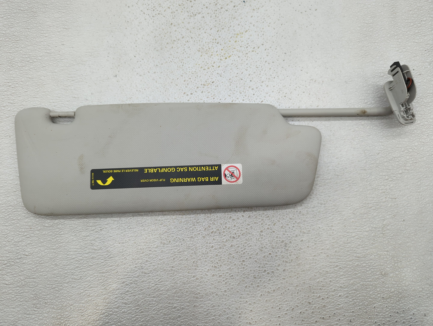 2009-2012 Audi A4 Sun Visor Shade Replacement Driver Left Mirror Fits Fits 2009 2010 2011 2012 OEM Used Auto Parts - Oemused