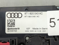 2009-2012 Audi A4 Climate Control Module Temperature AC/Heater Replacement P/N:8T1 820 043 AC Fits OEM Used Auto Parts - Oem