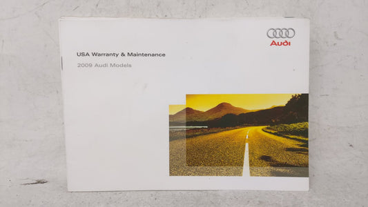 2009 Audi A4 Owners Manual Book Guide OEM Used Auto Parts