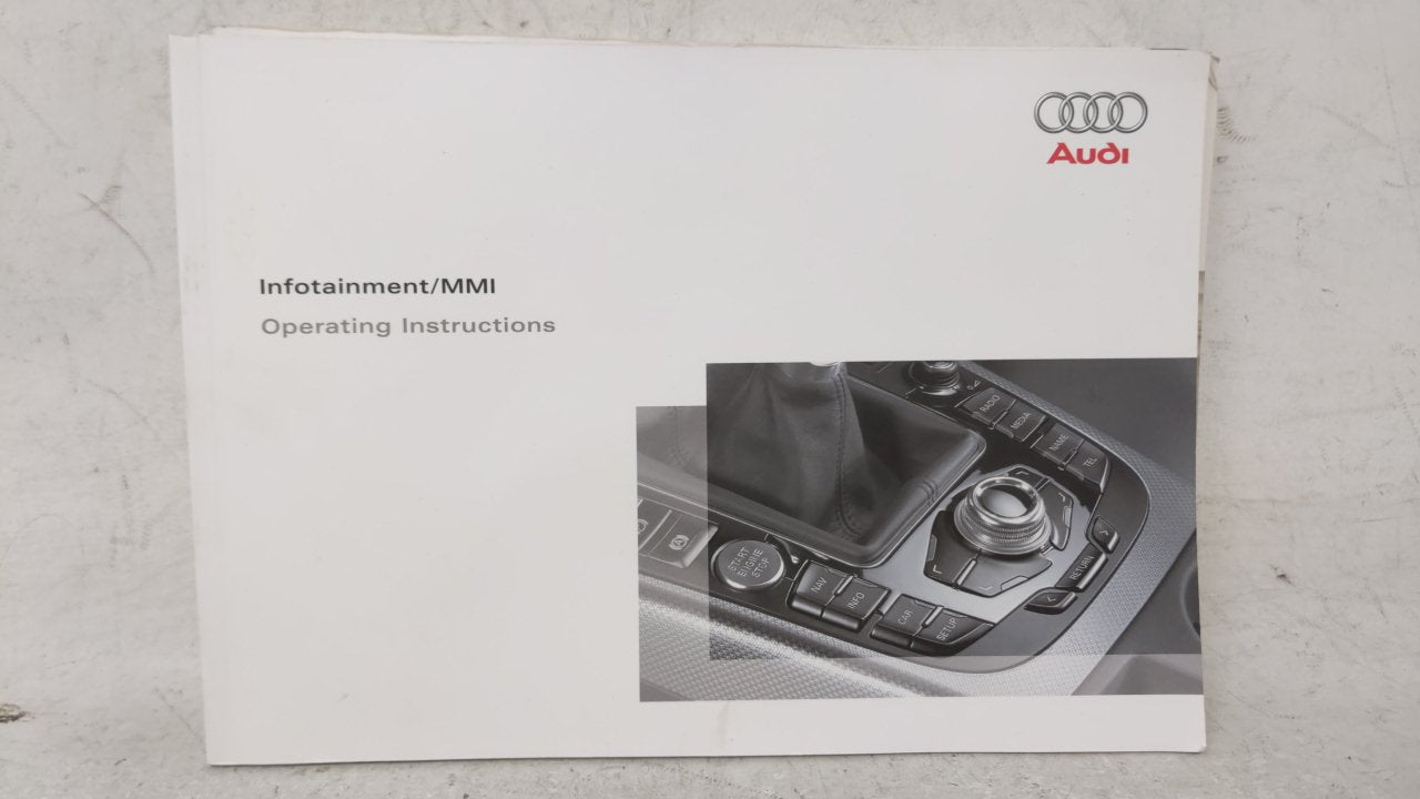 2009 Audi A4 Owners Manual Book Guide OEM Used Auto Parts - Oemusedautoparts1.com