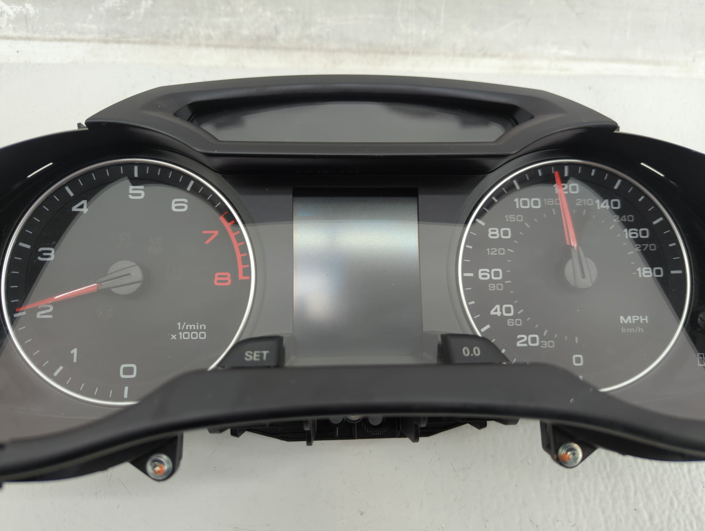 2009 Audi A4 Instrument Cluster Speedometer Gauges P/N:8K0 920 950 A Fits OEM Used Auto Parts - Oemusedautoparts1.com
