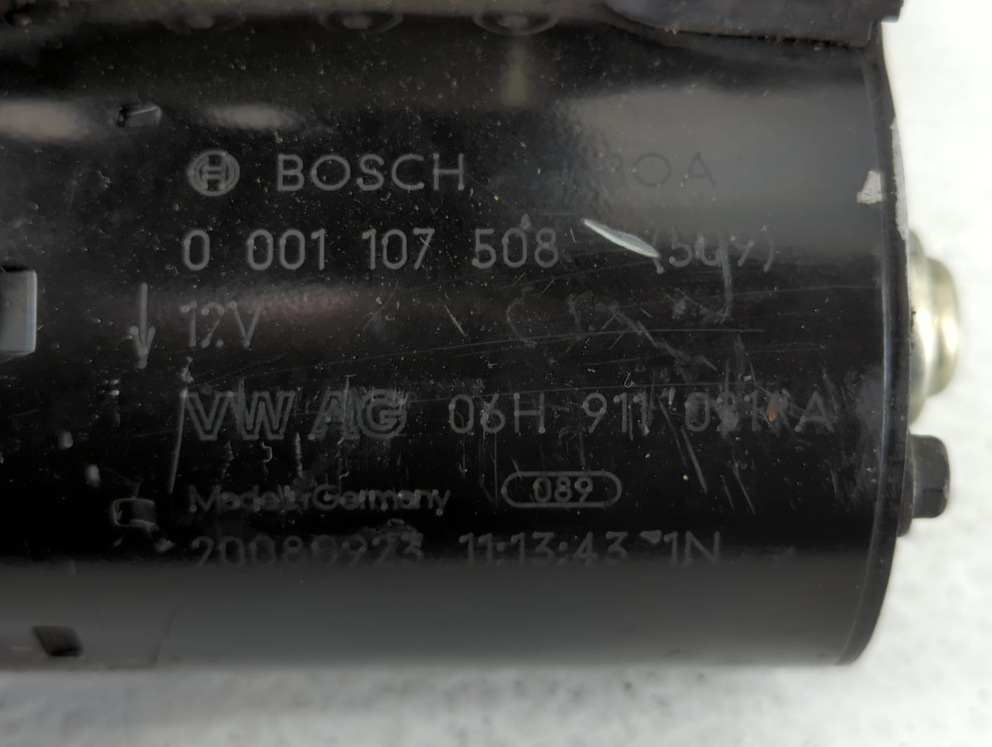 2009-2013 Audi A4 Car Starter Motor Solenoid OEM P/N:0 001 107 508 Fits Fits 2009 2010 2011 2012 2013 2014 2015 2016 2017 OE