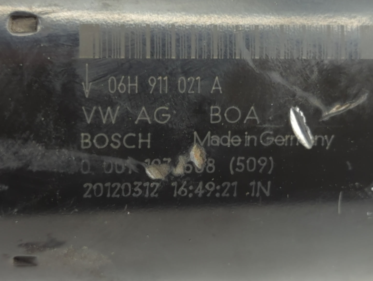2009-2013 Audi A4 Car Starter Motor Solenoid OEM P/N:06H 911 021 A Fits Fits 2009 2010 2011 2012 2013 2014 2015 2016 2017 OE