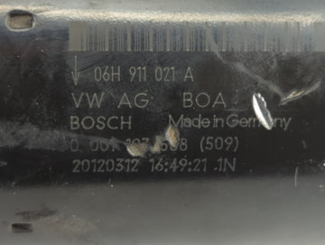 2009-2013 Audi A4 Car Starter Motor Solenoid OEM P/N:06H 911 021 A Fits Fits 2009 2010 2011 2012 2013 2014 2015 2016 2017 OEM Used Auto Parts