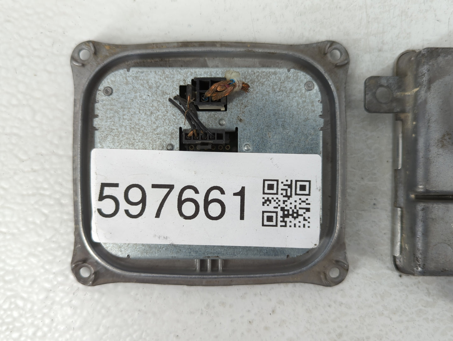 2004-2009 Audi A4 Headlight Ballast Head Light Silver Steel Metallic - Oemusedautoparts1.com