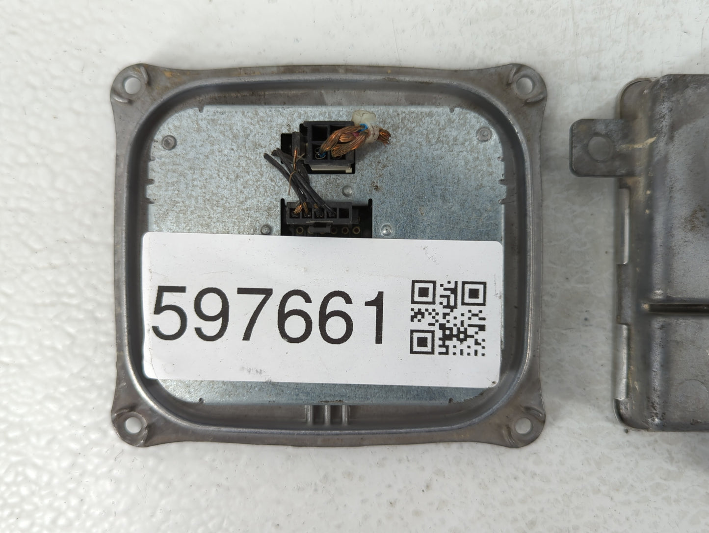 2004-2009 Audi A4 Headlight Ballast Head Light Silver Steel Metallic - Oemusedautoparts1.com