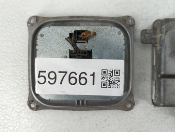 2004-2009 Audi A4 Headlight Ballast Head Light Silver Steel Metallic