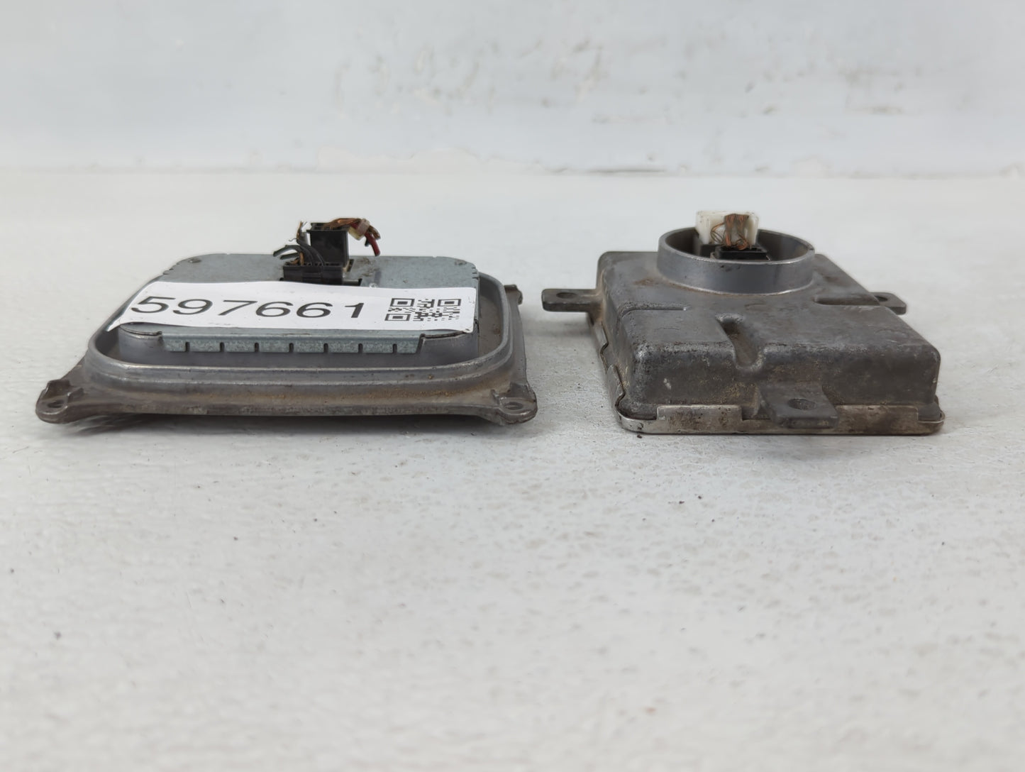 2004-2009 Audi A4 Headlight Ballast Head Light Silver Steel Metallic - Oemusedautoparts1.com