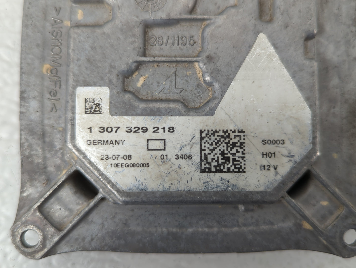 2004-2009 Audi A4 Headlight Ballast Head Light Silver Steel Metallic - Oemusedautoparts1.com