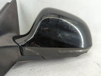 2009-2009 Audi A4 Driver Left Side View Manual Door Mirror Black - Oemusedautoparts1.com