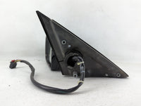 2009-2009 Audi A4 Driver Left Side View Manual Door Mirror Black - Oemusedautoparts1.com