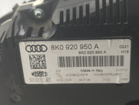 2009 Audi A4 Instrument Cluster Speedometer Gauges P/N:8K0 920 950 A Fits OEM Used Auto Parts - Oemusedautoparts1.com
