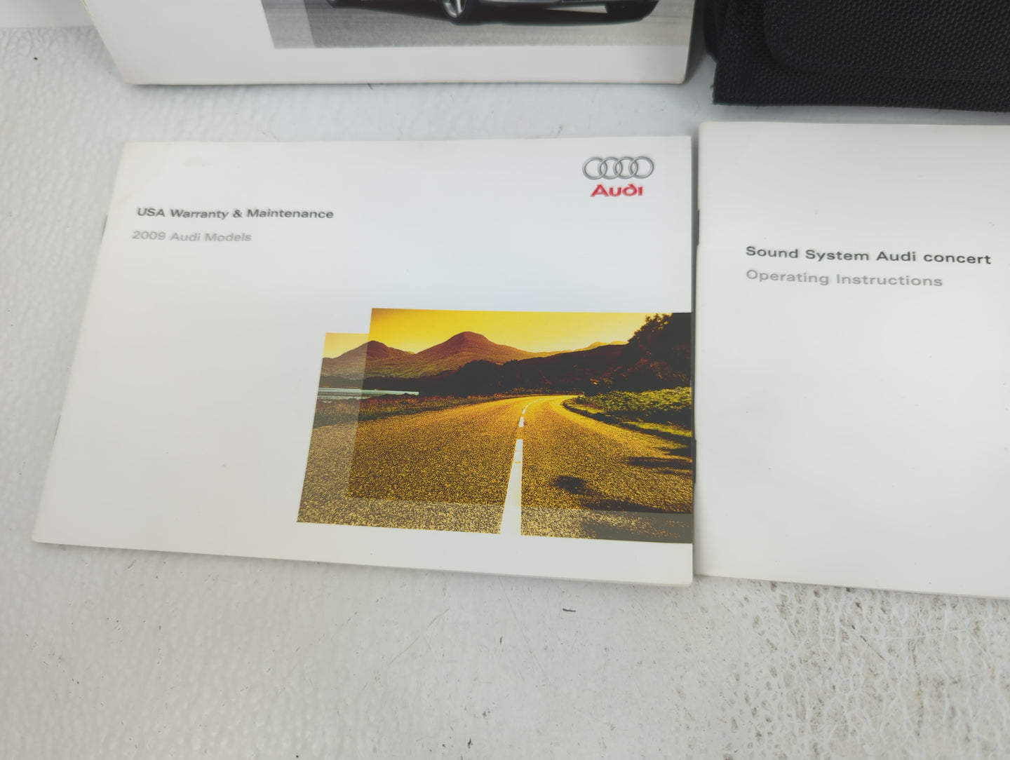 2009 Audi A4 Owners Manual Book Guide OEM Used Auto Parts - Oemusedautoparts1.com