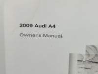 2009 Audi A4 Owners Manual Book Guide OEM Used Auto Parts - Oemusedautoparts1.com