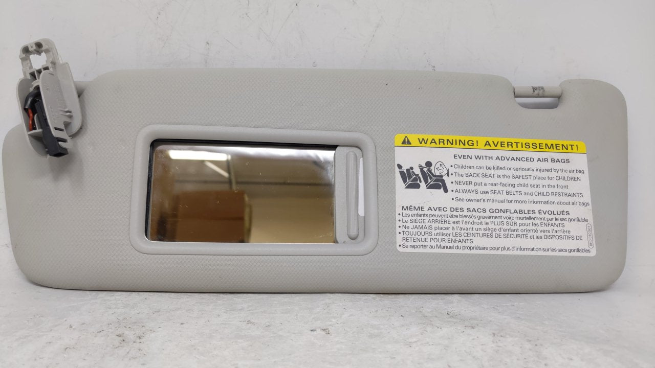 2009 Audi A4 Sun Visor Shade Replacement Driver Left Mirror Fits OEM Used Auto Parts - Oemusedautoparts1.com