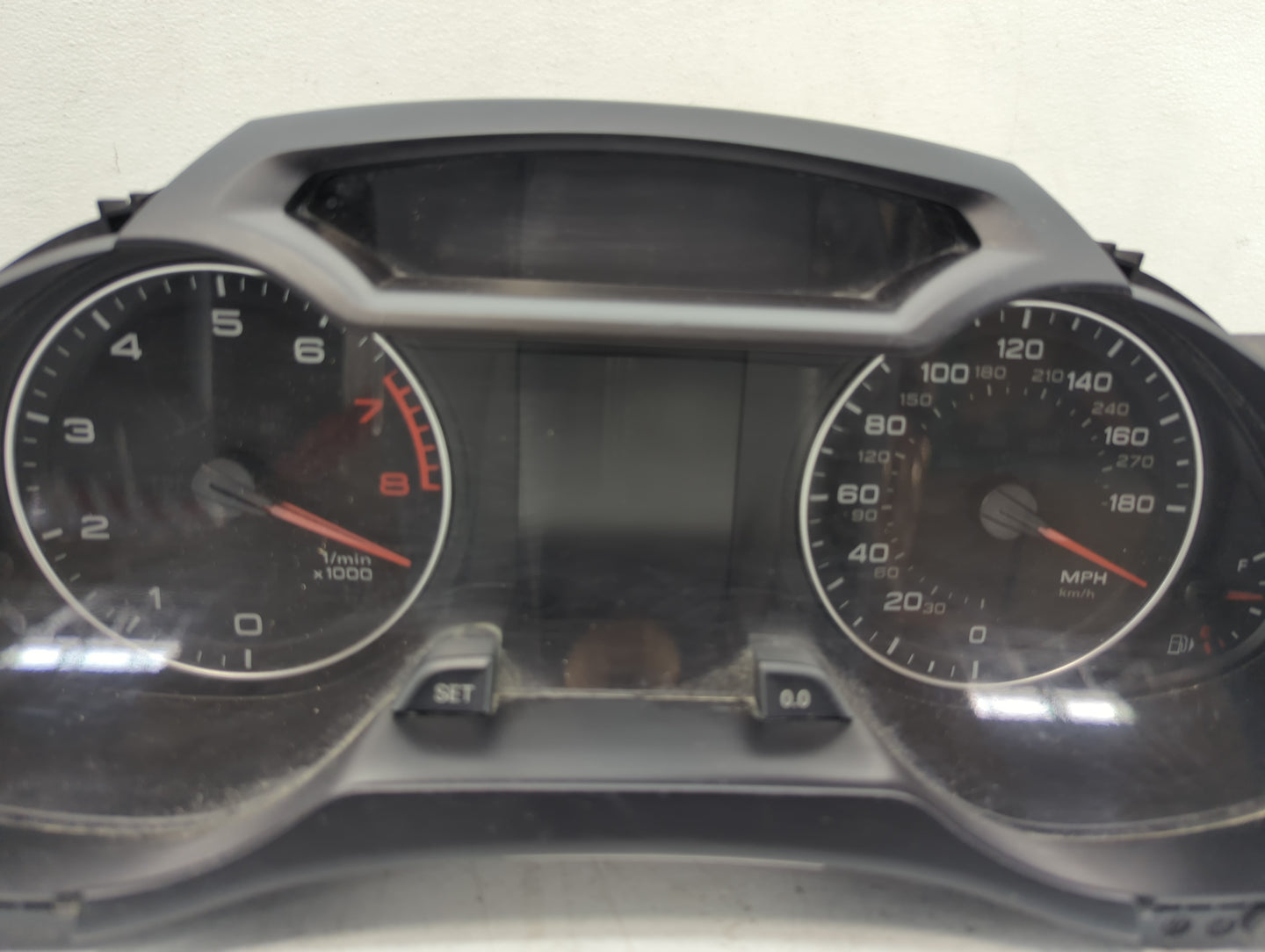 2009 Audi A4 Instrument Cluster Speedometer Gauges P/N:8K0 920 980 A Fits OEM Used Auto Parts - Oemusedautoparts1.com