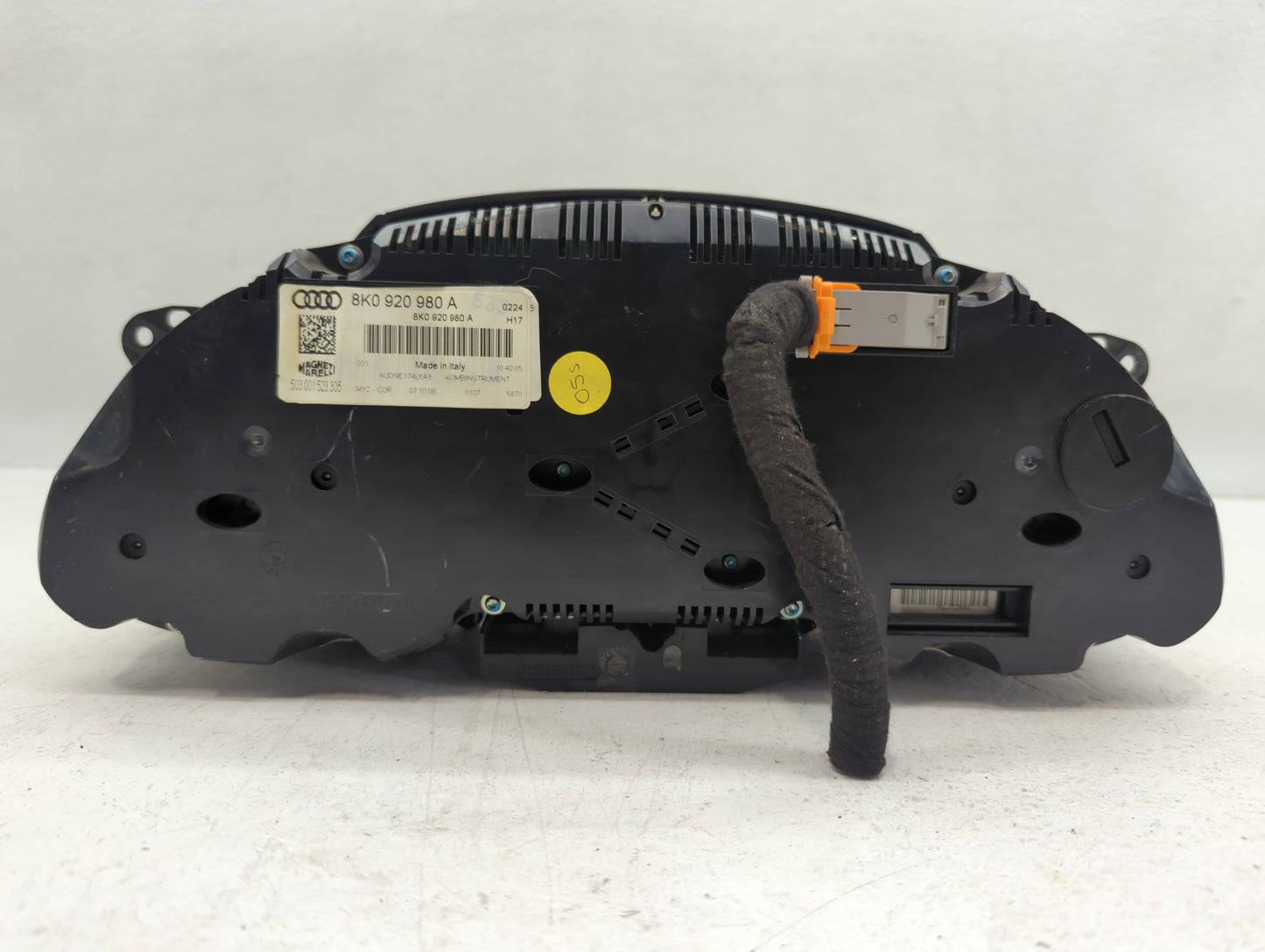 2009 Audi A4 Instrument Cluster Speedometer Gauges P/N:8K0 920 980 A Fits OEM Used Auto Parts - Oemusedautoparts1.com