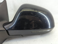 2009-2009 Audi A4 Driver Left Side View Manual Door Mirror Blue - Oemusedautoparts1.com