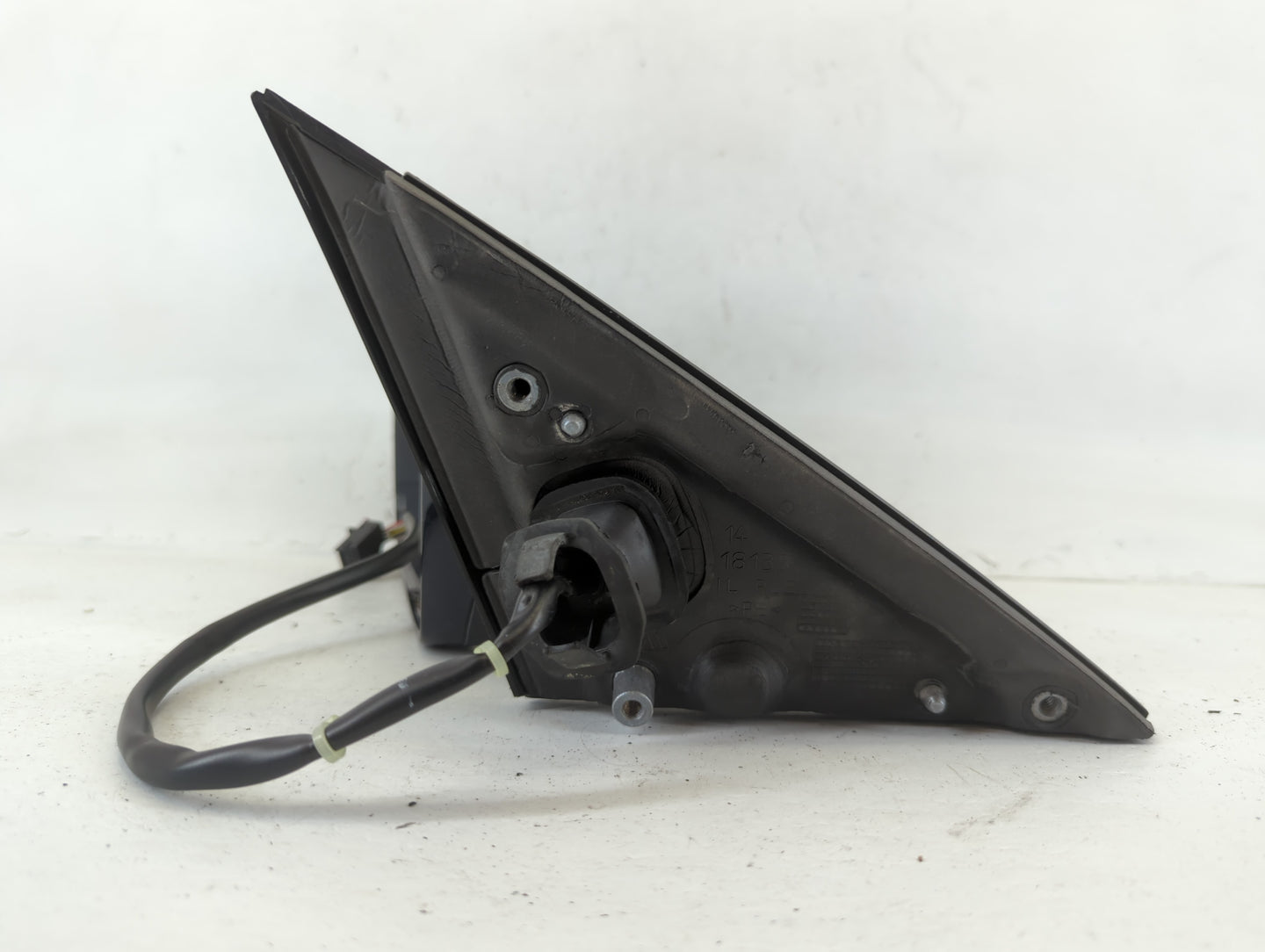 2009-2009 Audi A4 Driver Left Side View Manual Door Mirror Blue - Oemusedautoparts1.com