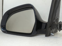 2009-2009 Audi A4 Driver Left Side View Manual Door Mirror Blue - Oemusedautoparts1.com