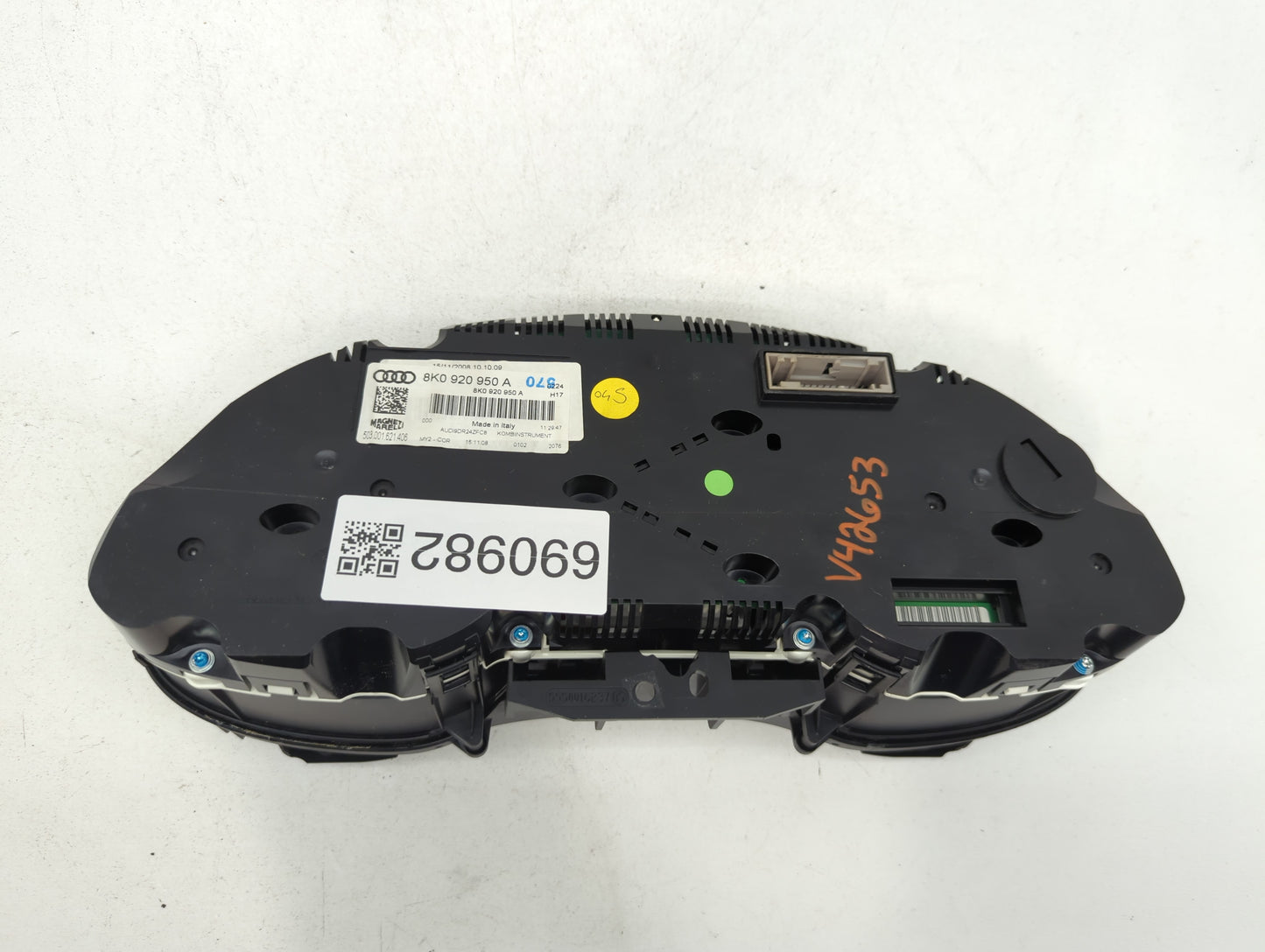 2009 Audi A4 Instrument Cluster Speedometer Gauges P/N:8K0 920 950 A Fits OEM Used Auto Parts - Oemusedautoparts1.com