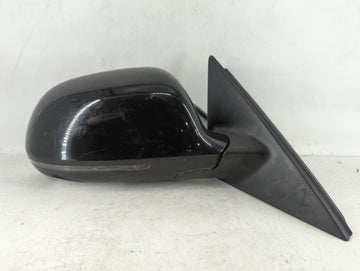 2009-2009 Audi A4 Passenger Right Side View Manual Door Mirror Black - Oemusedautoparts1.com