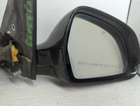 2009-2009 Audi A4 Passenger Right Side View Manual Door Mirror Black - Oemusedautoparts1.com