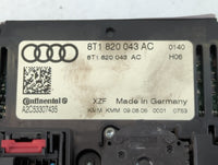 2009-2012 Audi A4 Climate Control Module Temperature AC/Heater Replacement P/N:8T1 820 043 AC Fits OEM Used Auto Parts - Oem