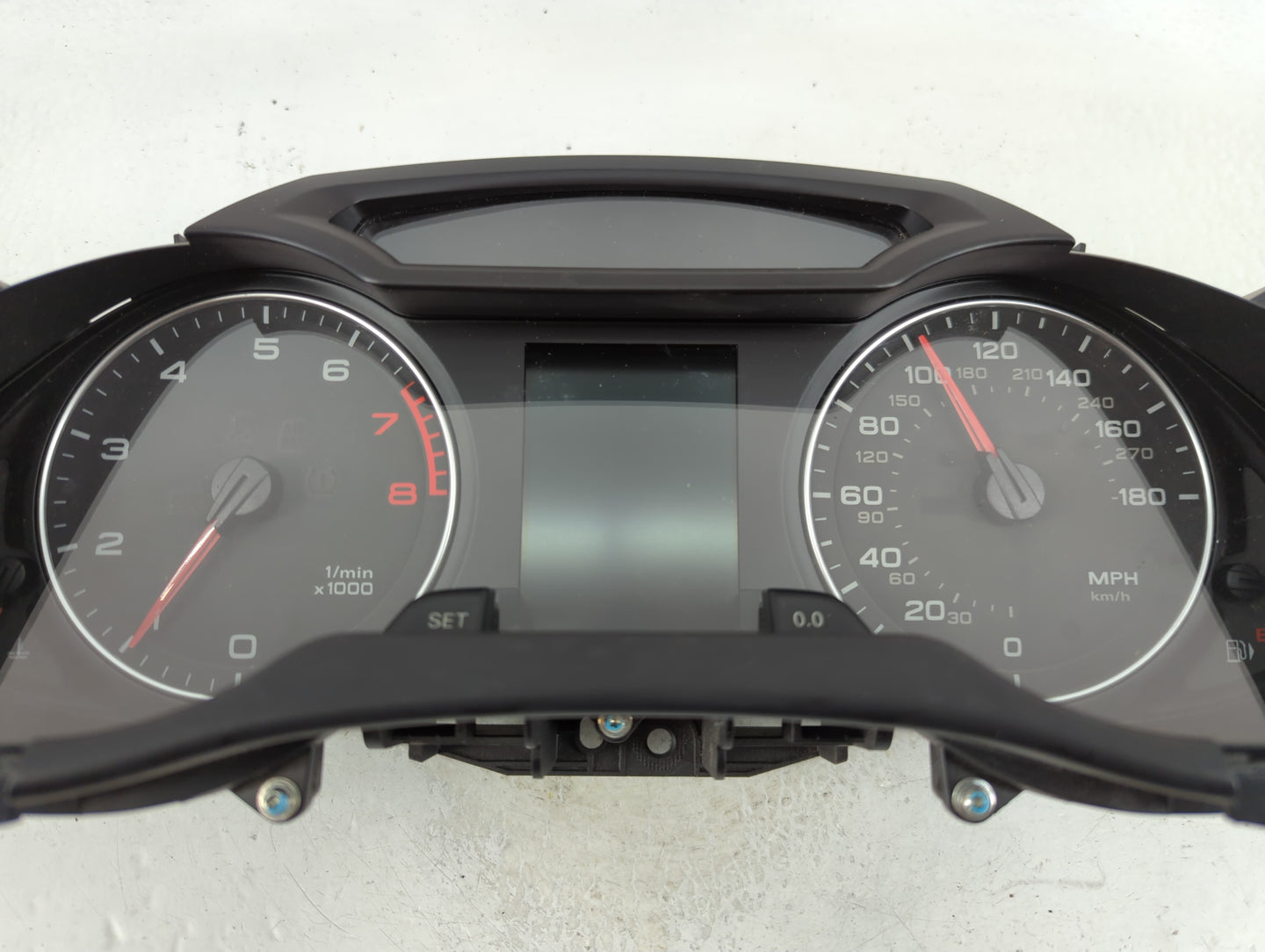 2009 Audi A4 Instrument Cluster Speedometer Gauges P/N:8K0 920 950 A Fits OEM Used Auto Parts - Oemusedautoparts1.com