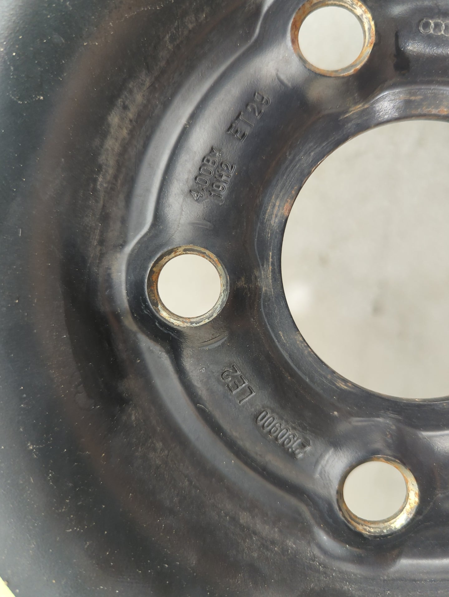 2009-2012 Audi A4 Quattro Spare Donut Tire Wheel Rim Oem - Oemusedautoparts1.com
